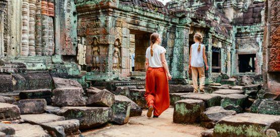 Angkor Wat Kambodža 