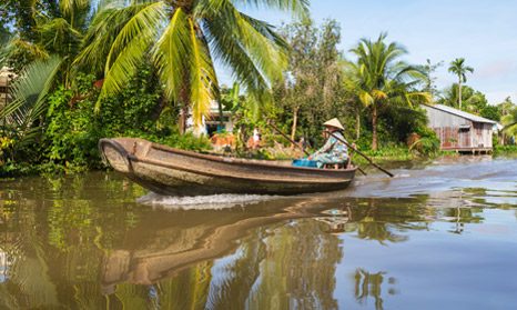 Mekong řeka devítihlavého draka Vietnam