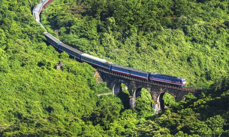 Cesty vlakem Vietnam